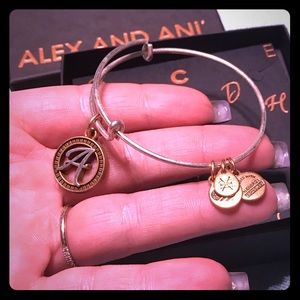 **New** Alex and Ani “A” Bracelet